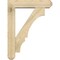 Ekena Millwork Balboa Craftsman Rough Sawn Bracket w/ Offset Brace, Douglas Fir, 6"W x 24"D x 32"H BKT0604X24X32BOA04RDF - alternate 2